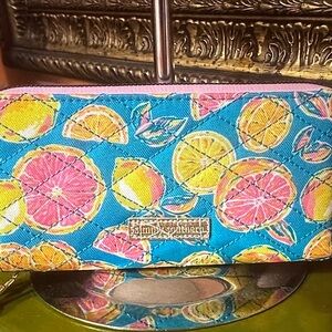 Simply Southern Blue Citrus Pattern Wallet
New without tags